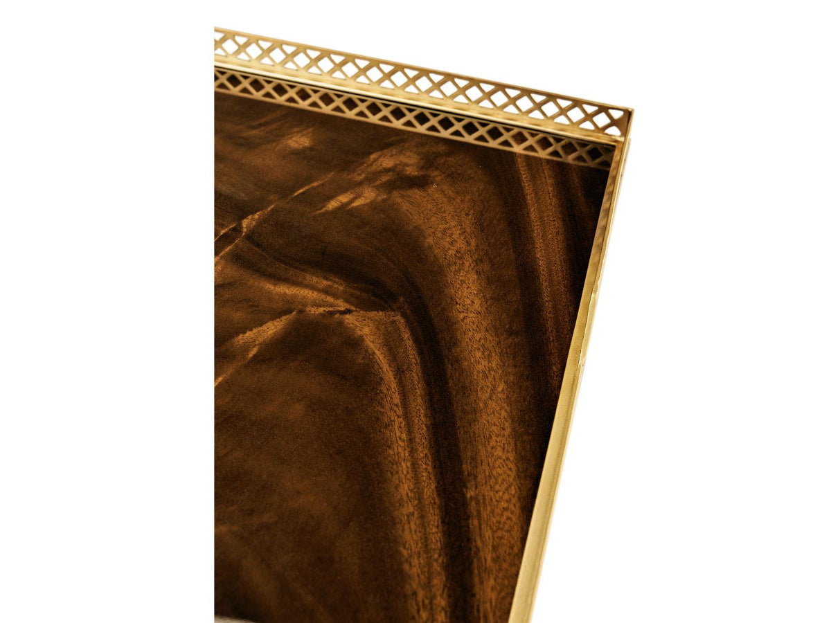 Jc Traditional Rectangular Wood Console Table