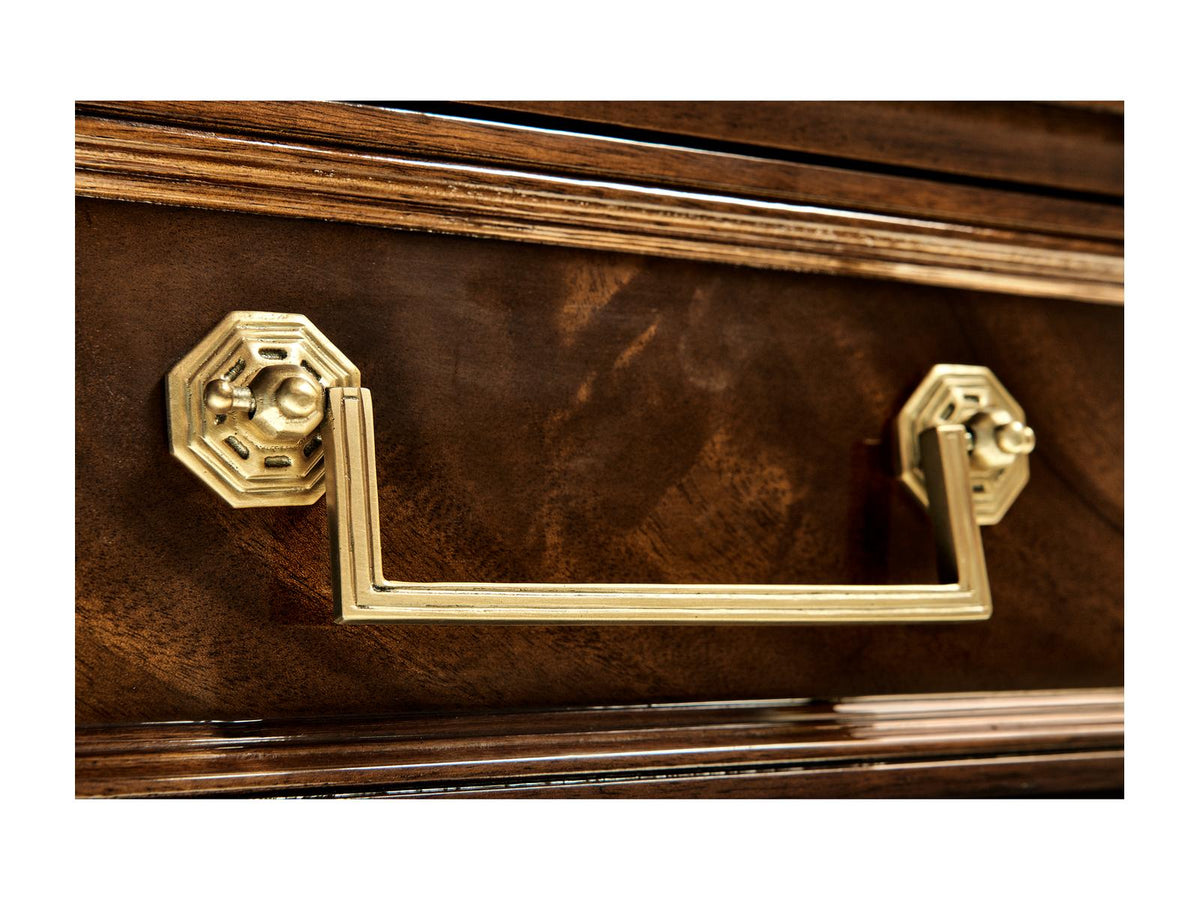 Jc Traditional Rectangular Wood Console Table