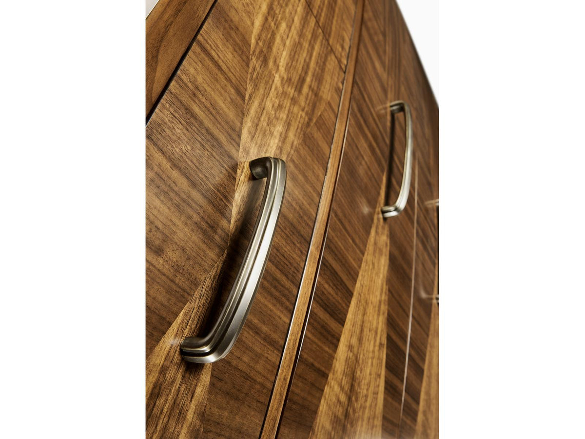 Toulouse 6-Drawers Walnut Wood Double Dresser