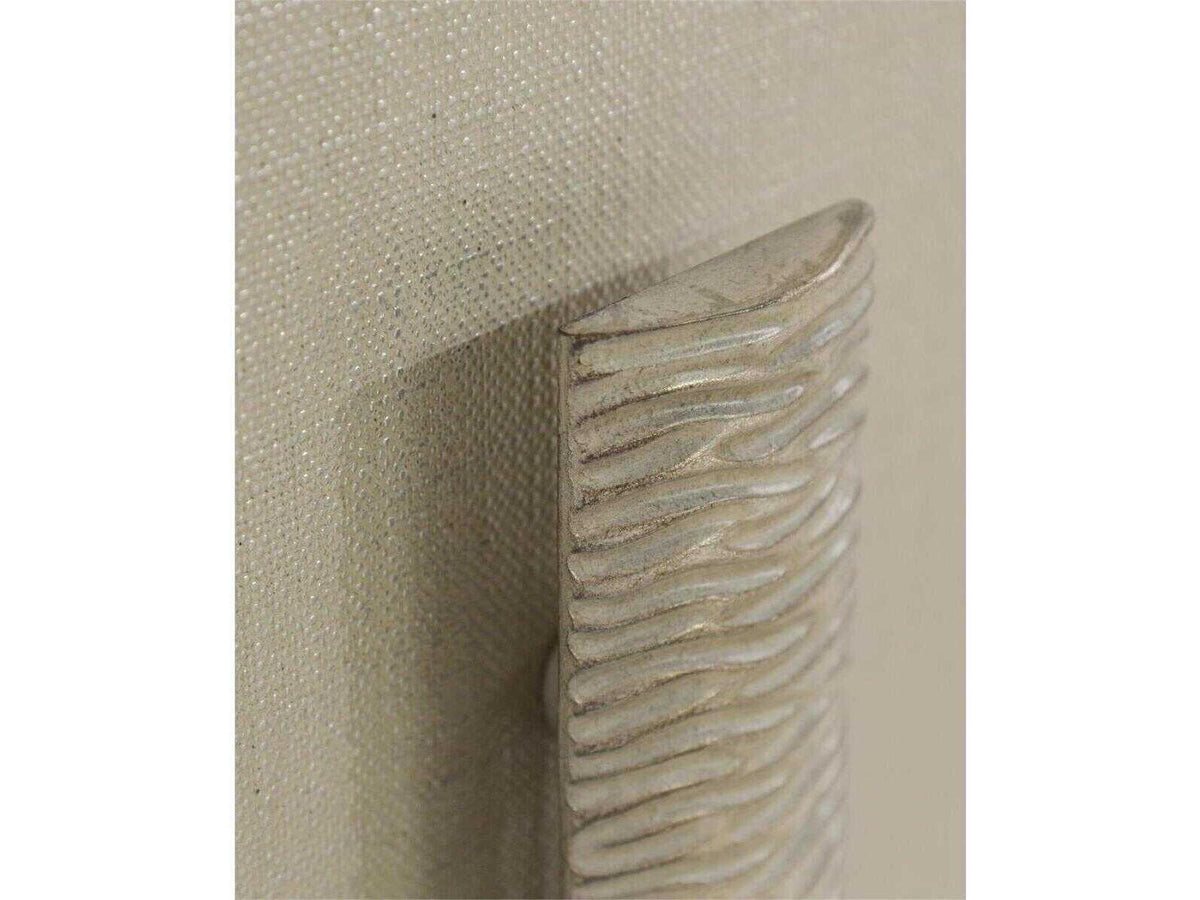 Mark McDowell Cefalu 5-Door Credenza in Burnished Pewter and Champagne