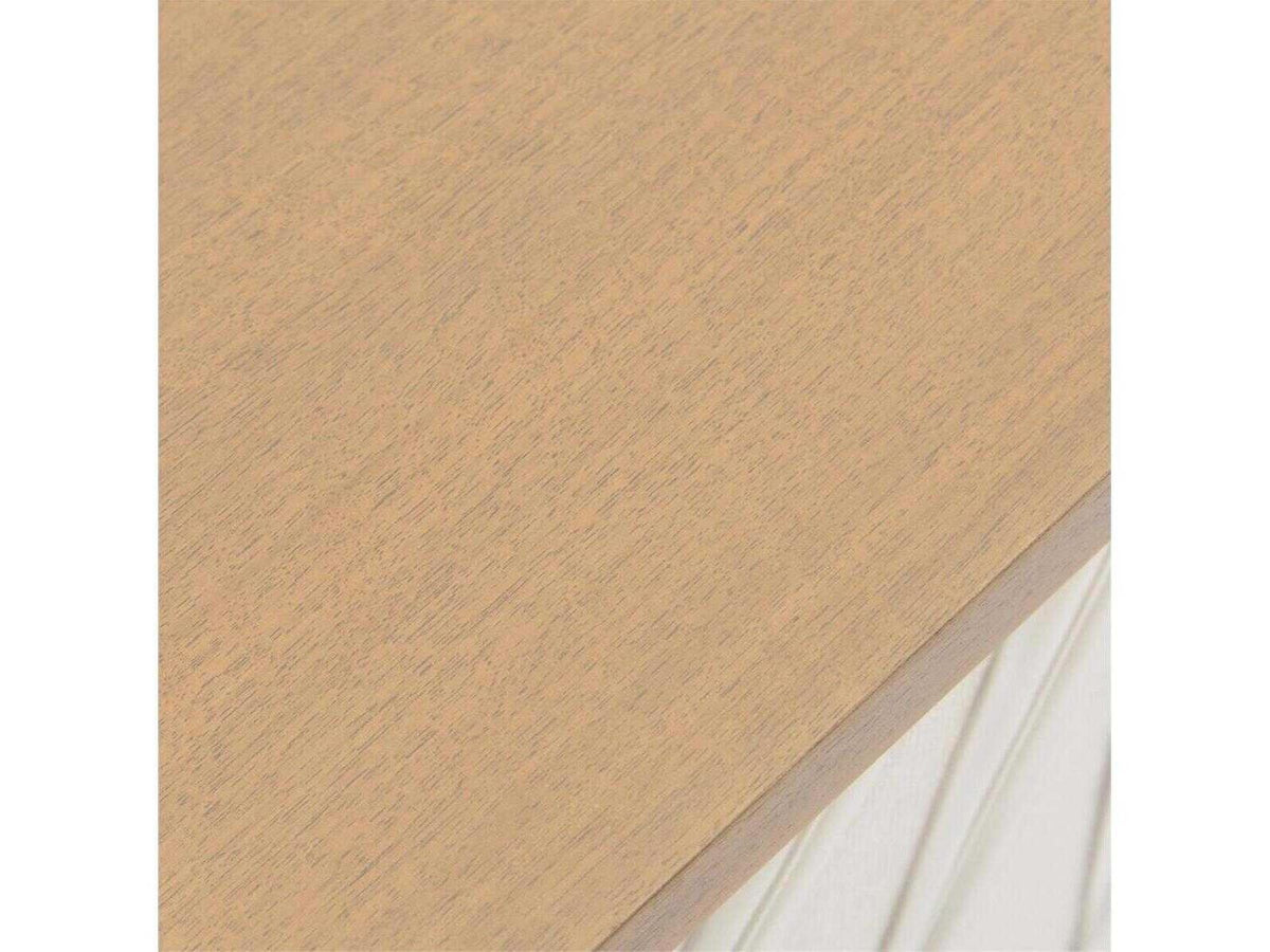 Bayside Sideboard in Suede Walnut with Coastal Motif