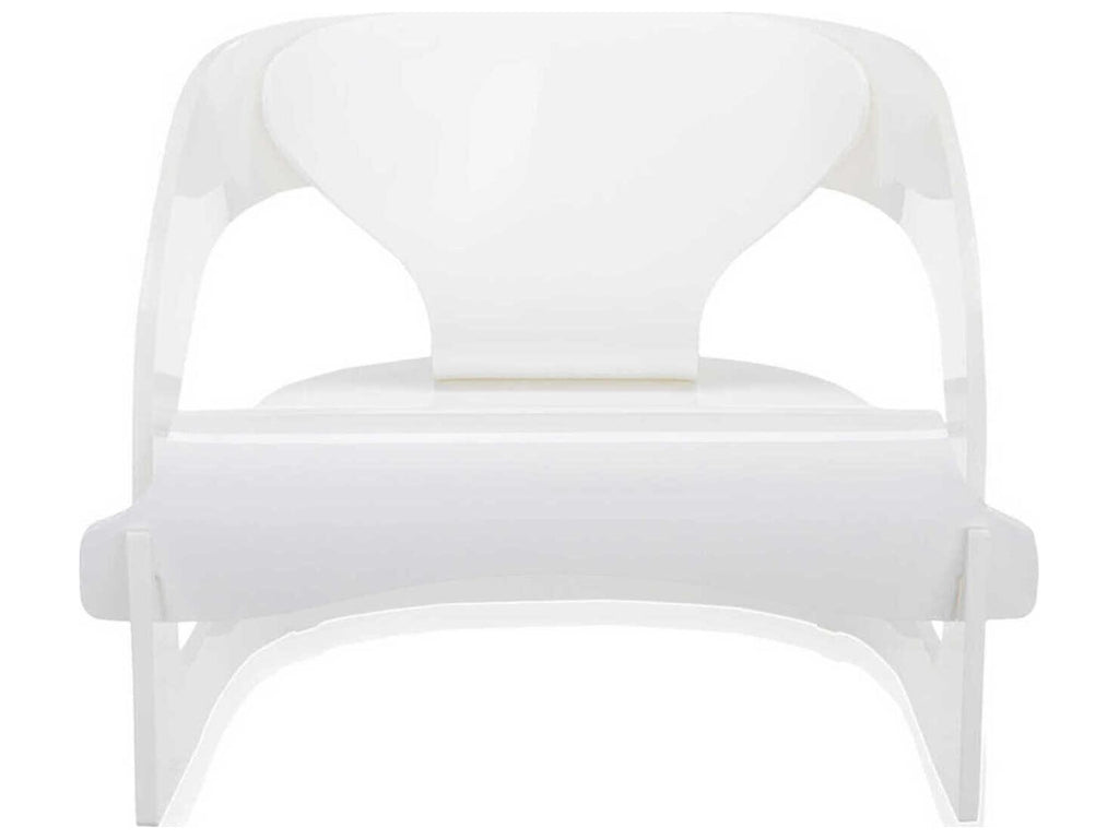 Joe Colombo 4801 Armchair in White PMMA