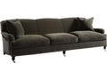 Albert Configurable Sofa with Turned Legs and Nailhead Trim