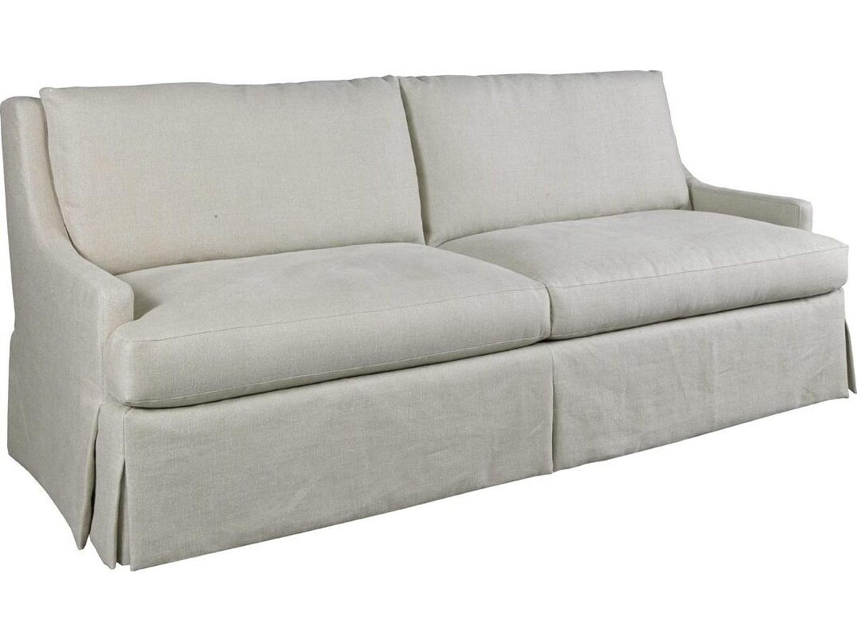 Hatcher 3-Seat Sofa with Clear Acrylic Legs