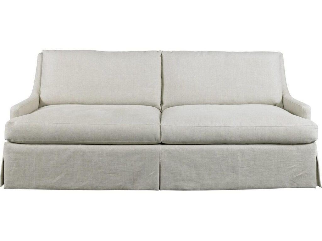 Hatcher 3-Seat Sofa with Clear Acrylic Legs
