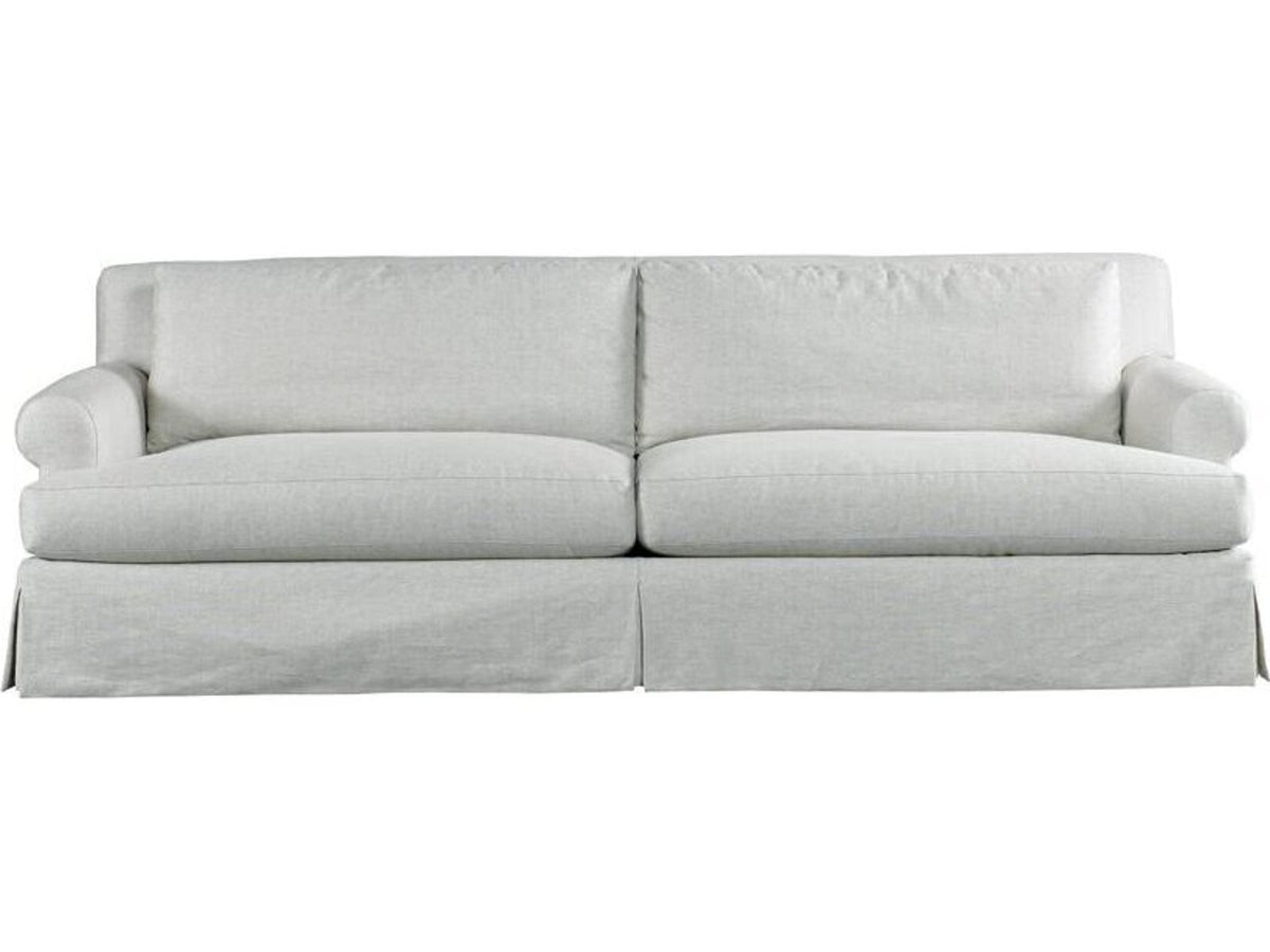 Upholstery Russell Sofa with Dressmaker Skirt and Lawson Back