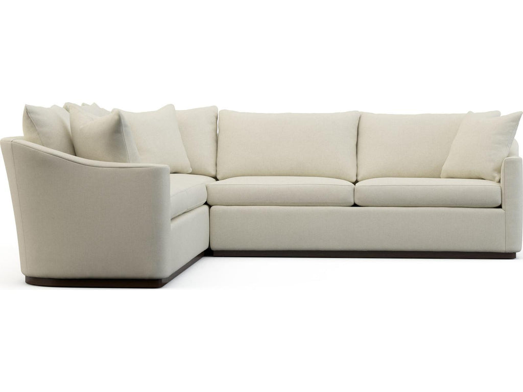 Kira Upholstered Right Arm Corner Sectional Sofa