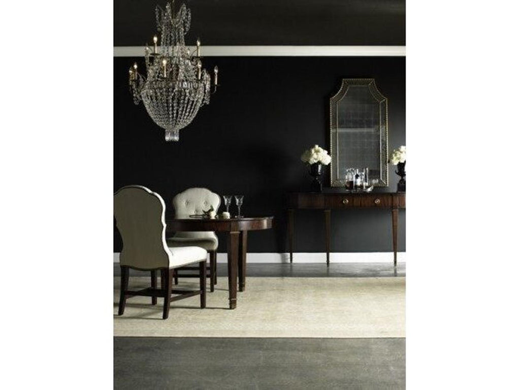 Classics Templeton Oval Dining Table in Rich Brown Antique Gold