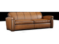 Jacques Leather Sofa with Nailhead Trim