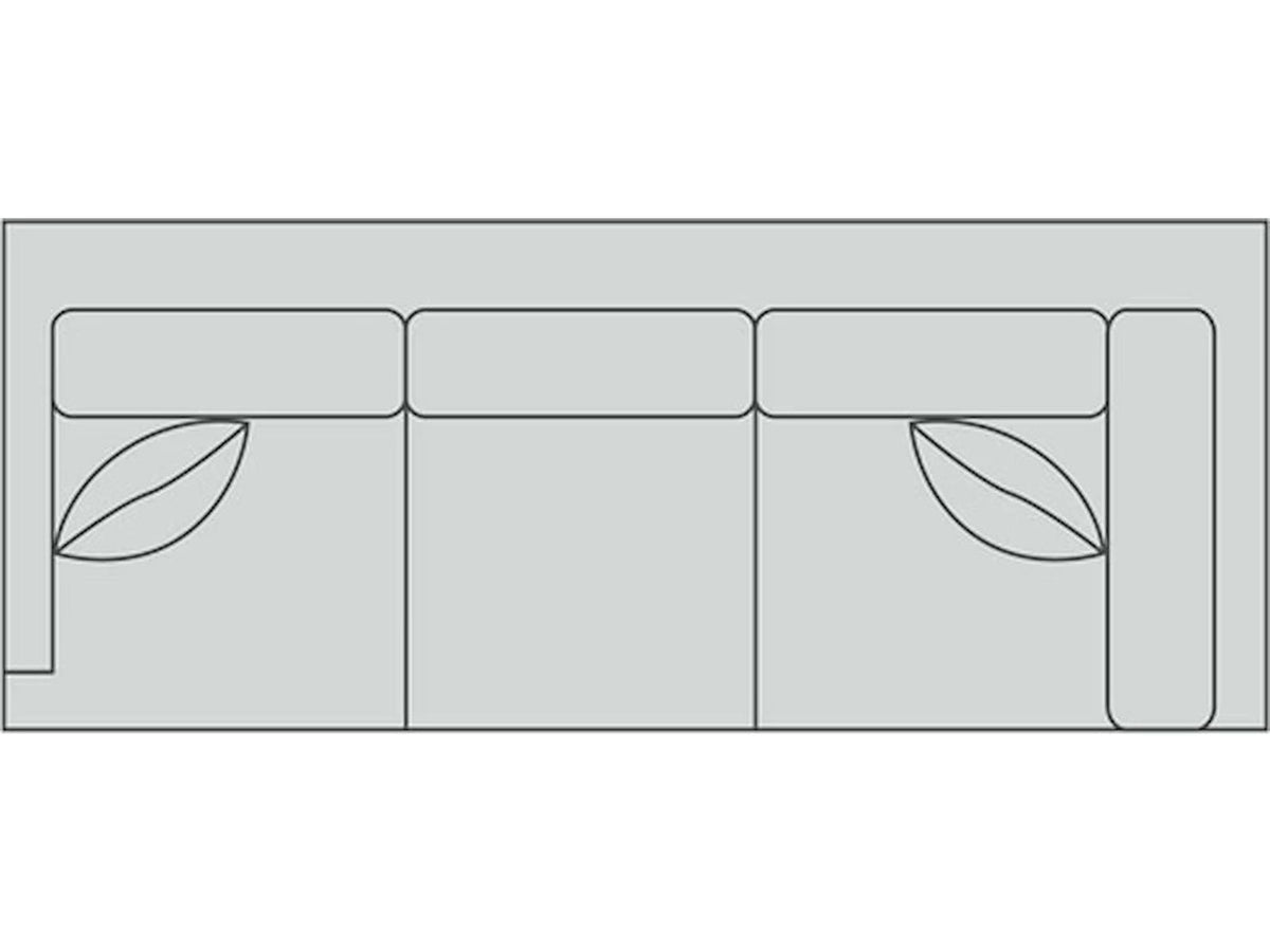 Smithfield Modular Leather Left Arm Corner Sofa