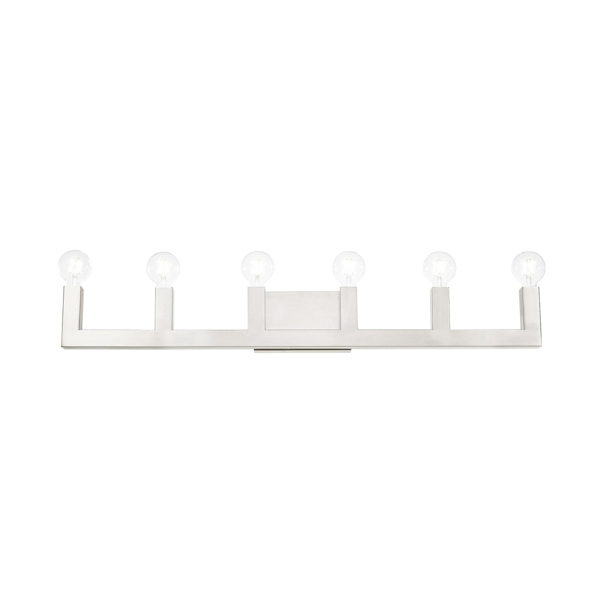 Livex Lighting Solna 43 Inch 6 Light Bath Vanity Light Cp413121