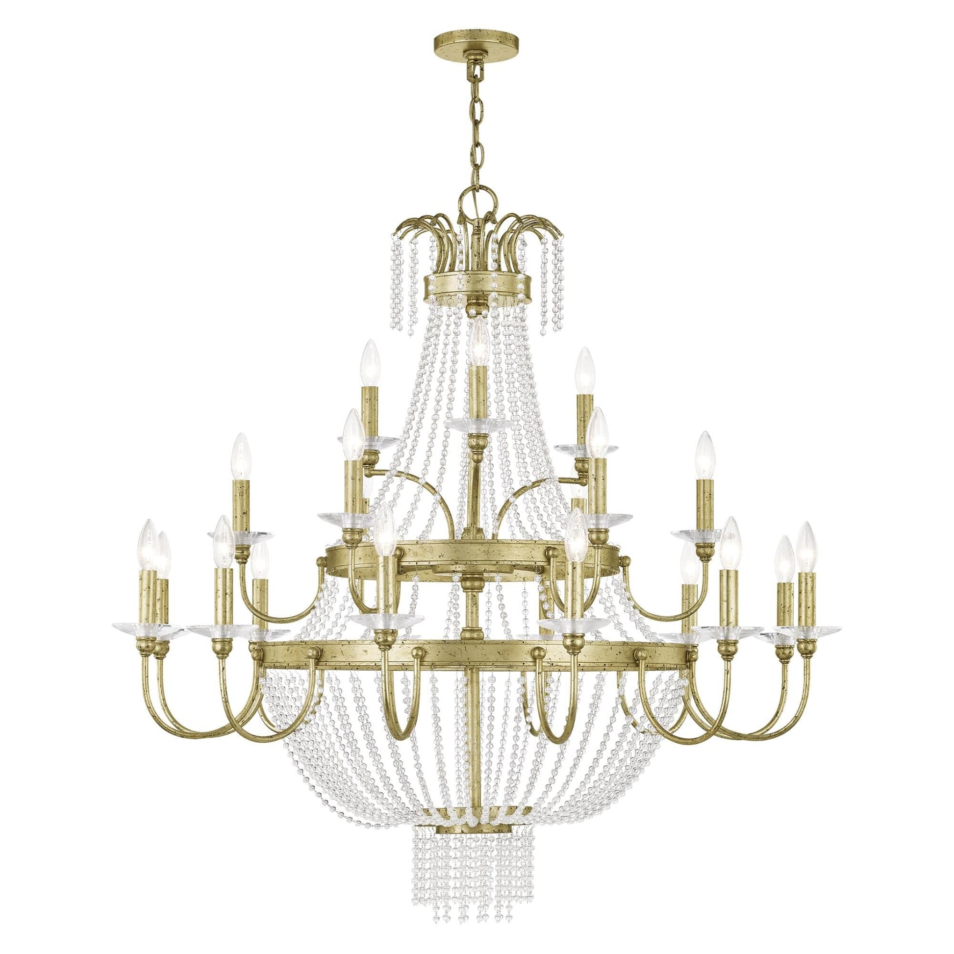 Livex Lighting Valentina 42 Inch 21 Light Chandelier Cp77841