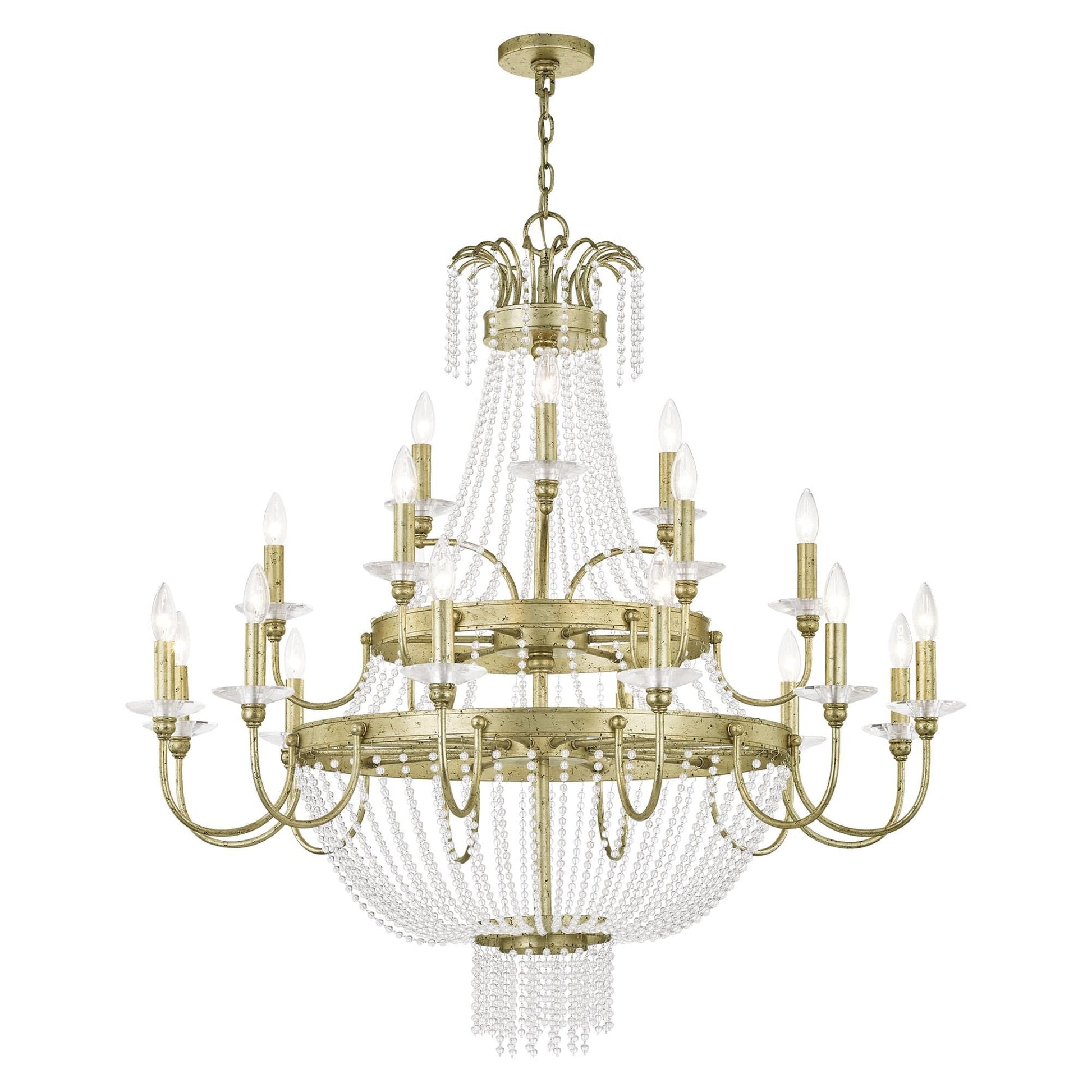 Livex Lighting Valentina 42 Inch 21 Light Chandelier Cp77841