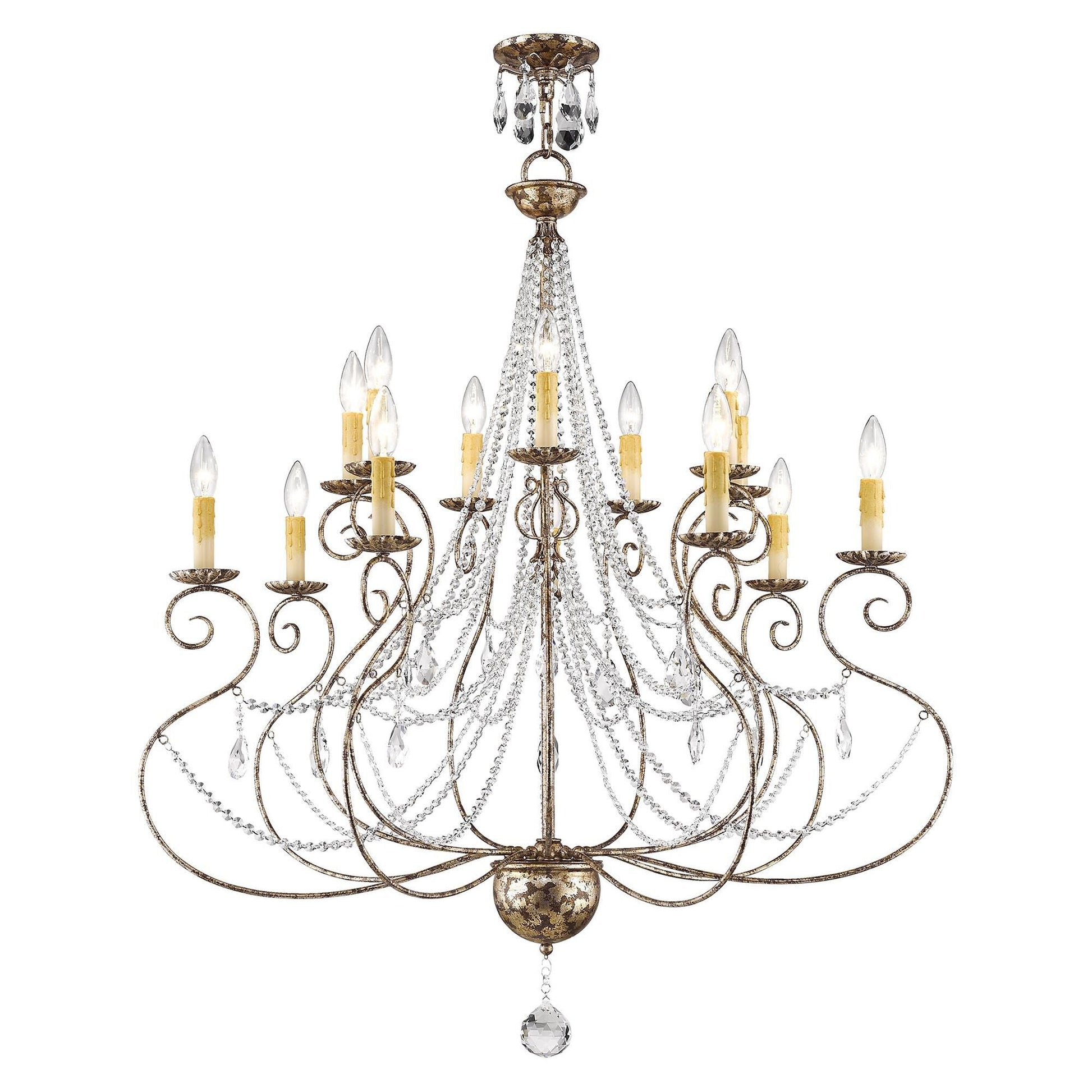 Livex Lighting Isabella 36 Inch 14 Light Chandelier Cp77871