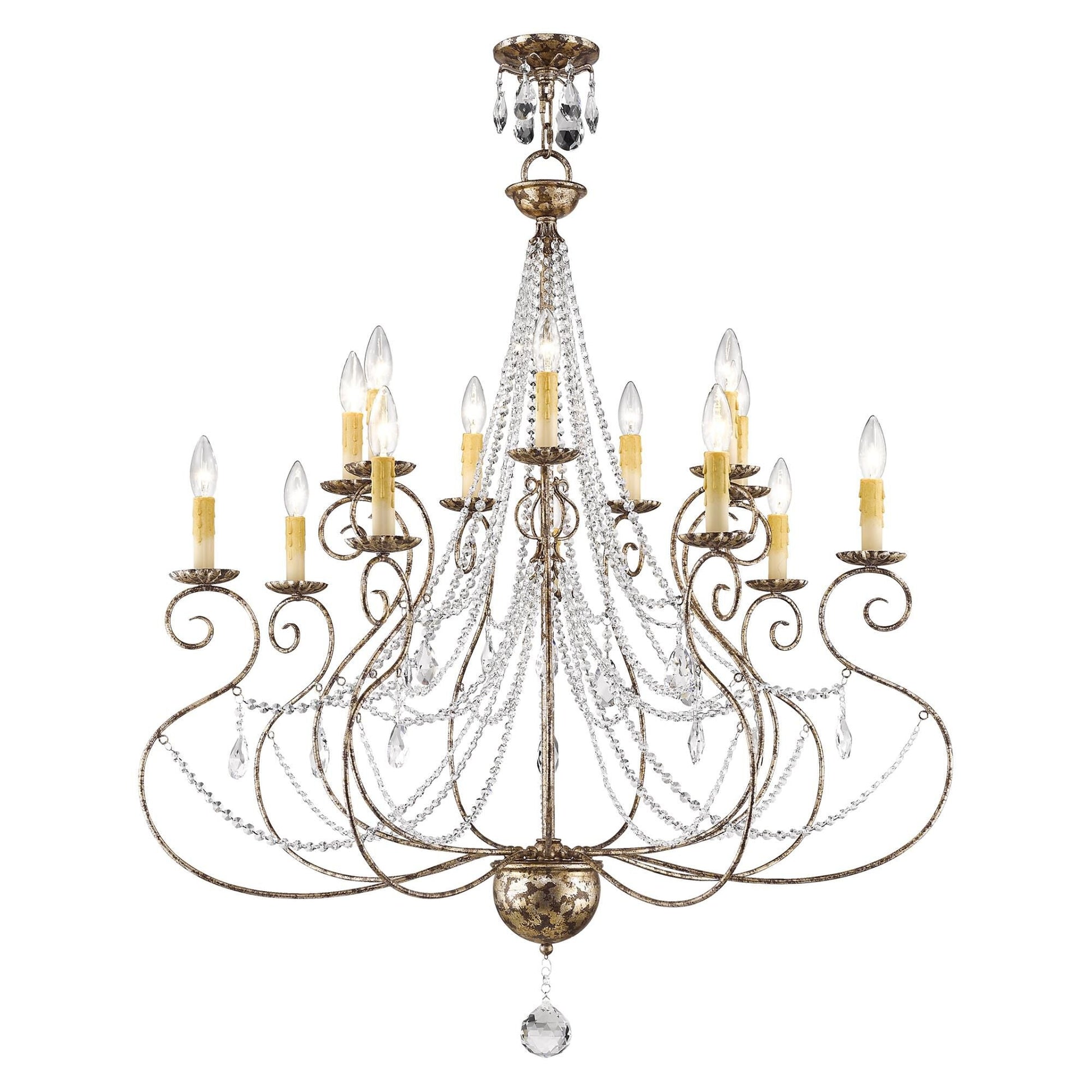 Livex Lighting Isabella 36 Inch 14 Light Chandelier Cp77871