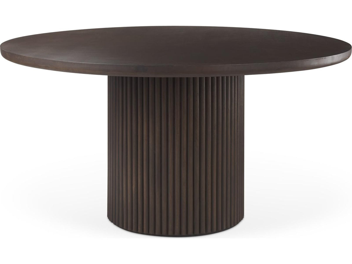 Terra Fluted Dining Table - 6 Niles Chairs - Terra Sideboard