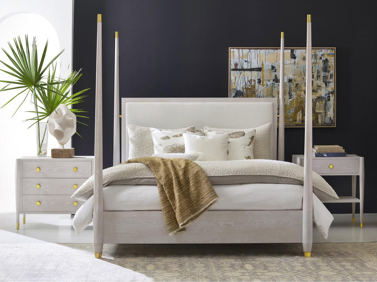 Concourde 3-Drawer Nightstand in Ashe Veneer