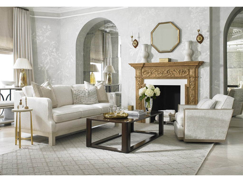 Sled Rectangular Coffee Table in Wenge Veneer