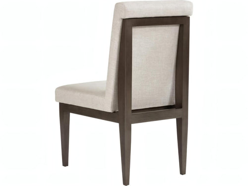 Breuer Hardwood Upholstered Armless Dining Chair