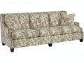 Manhattan 3-Seat Upholstered Sofa with Exposed Wood Legs