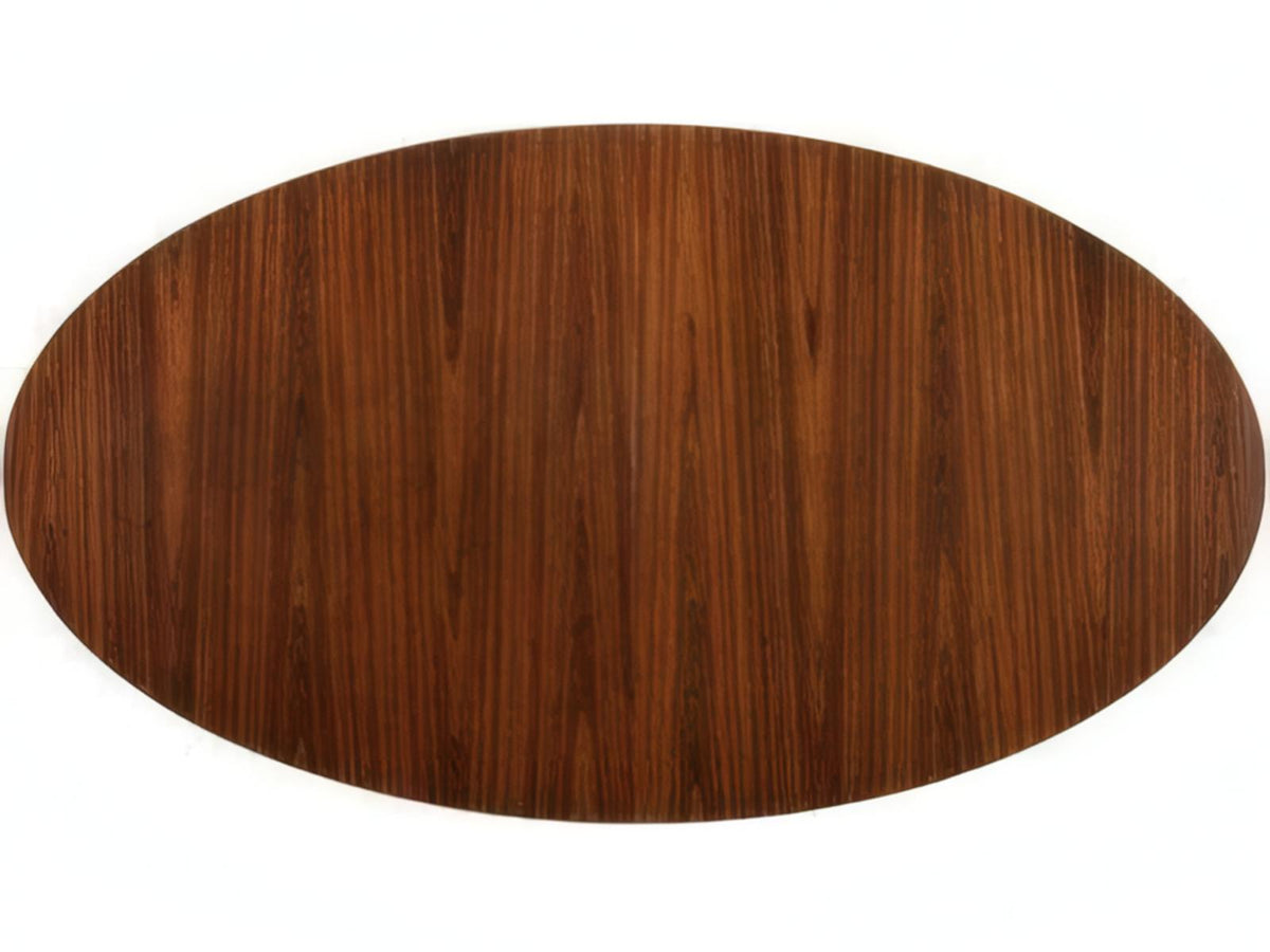 London Oval Wood Dining Table with Extension Leaf