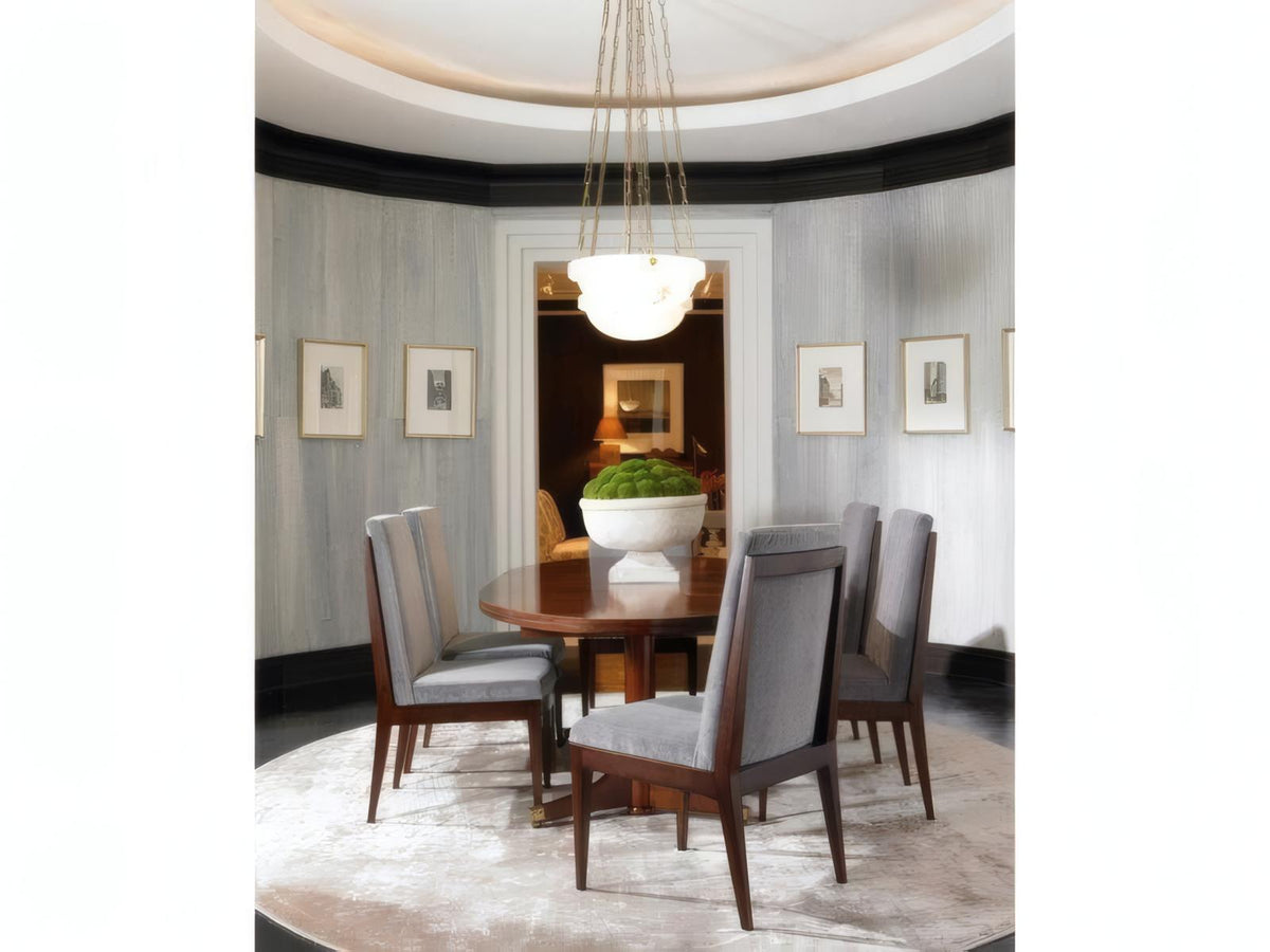 London Oval Wood Dining Table with Extension Leaf