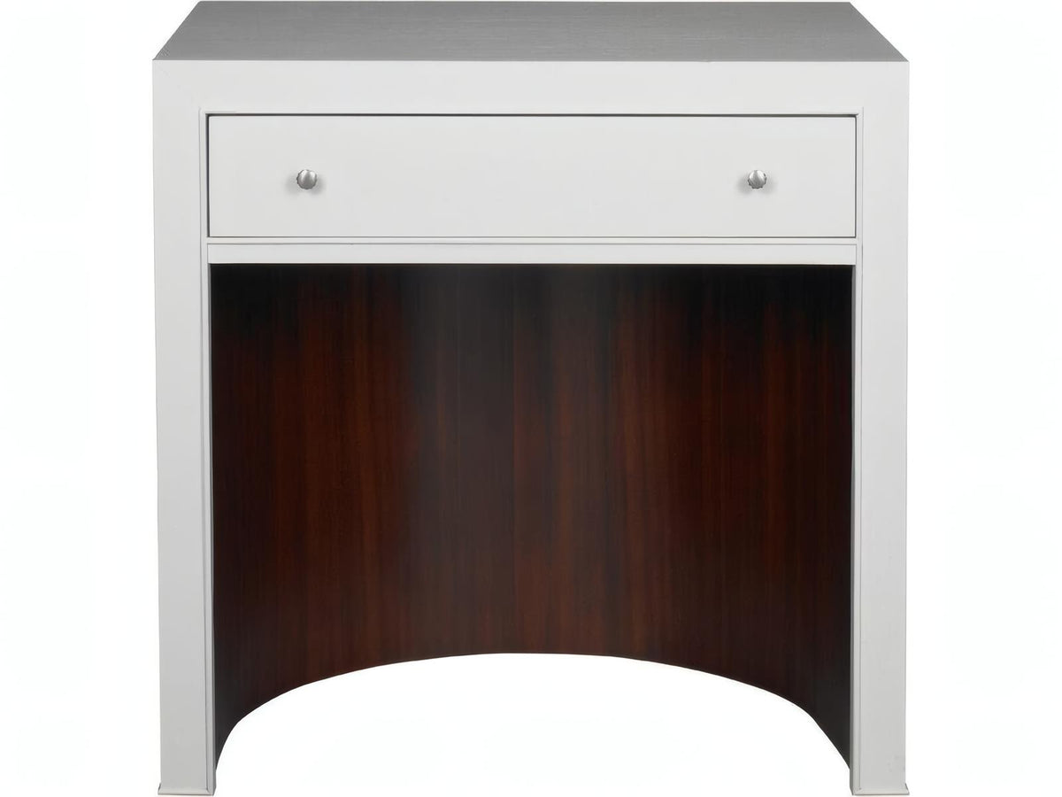 Atlantic Rectangular Wood End Table with Drawer