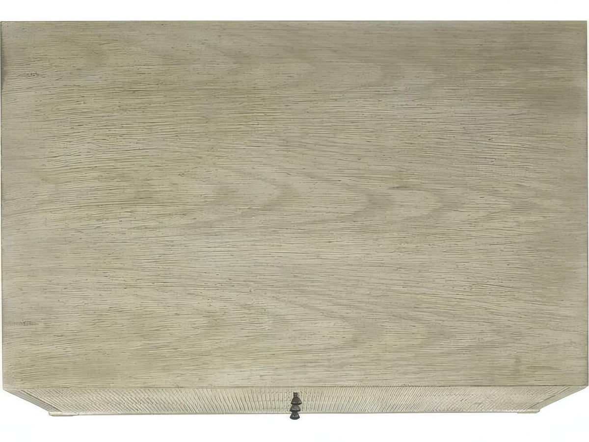 The Reedy 3-Drawer Nightstand in Beige Ash Wood