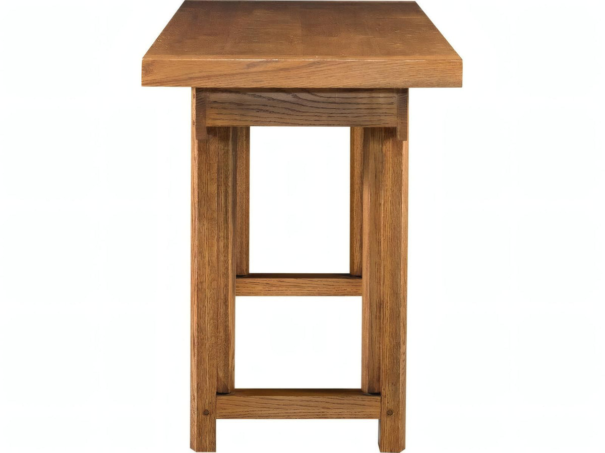 Naga Rectangular Oak Wood Console Table