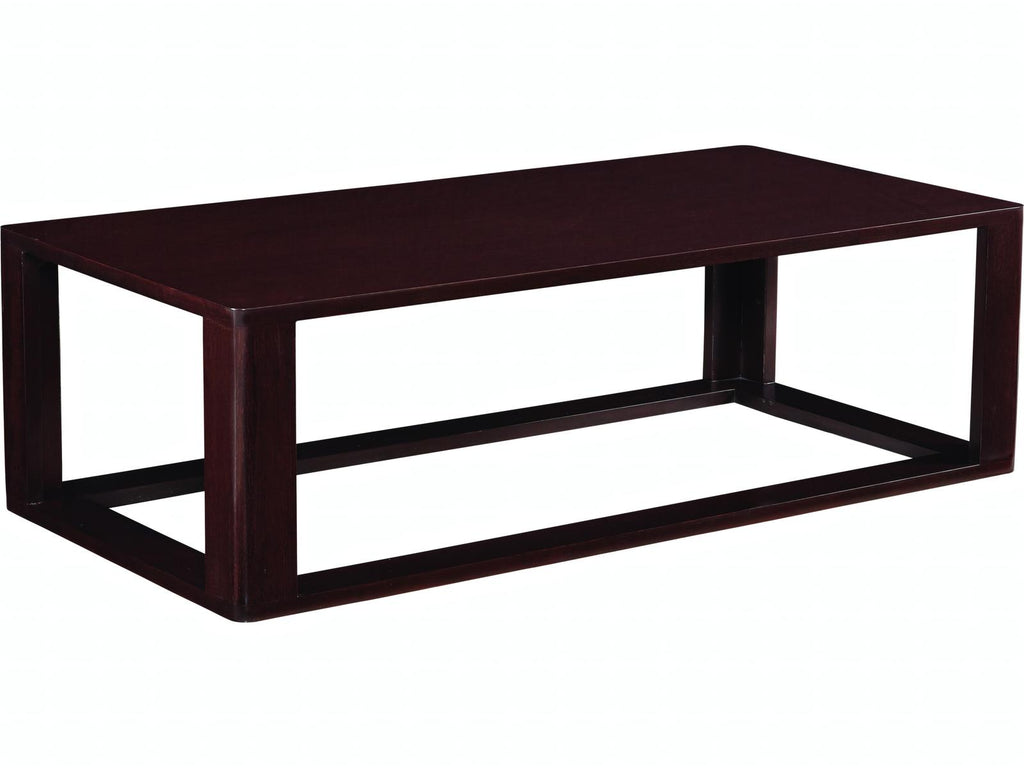 Sled Rectangular Coffee Table in Wenge Veneer