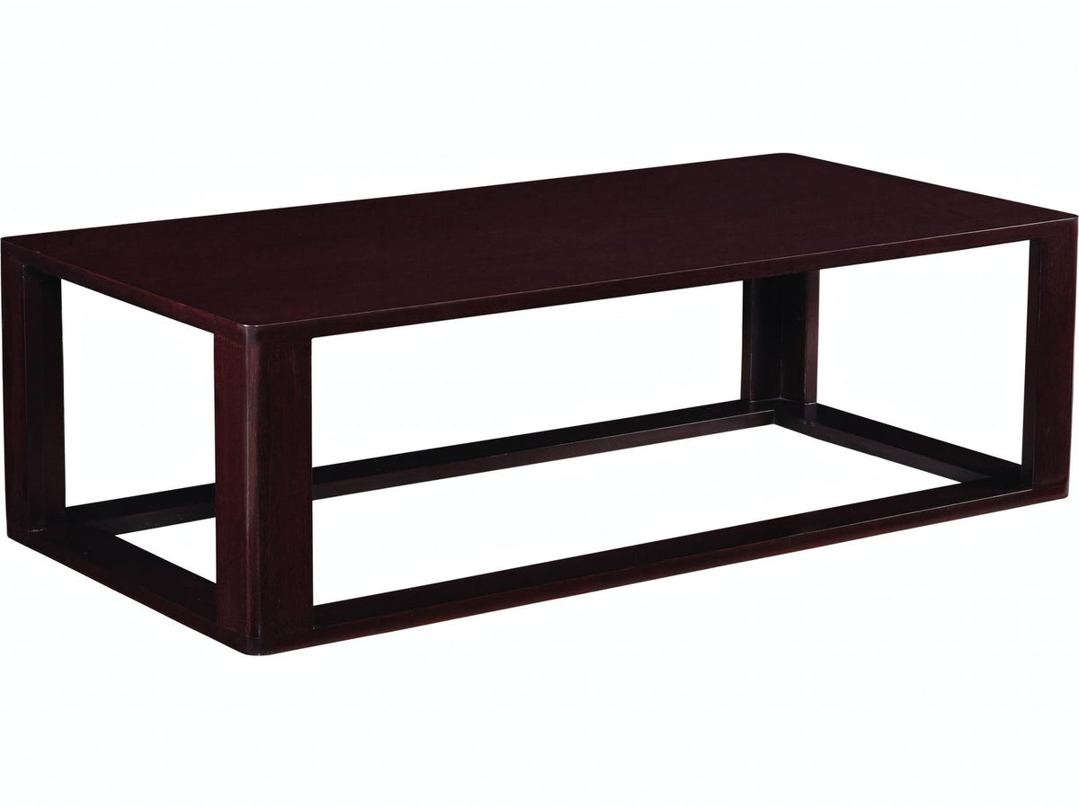 Sled Rectangular Coffee Table in Wenge Veneer