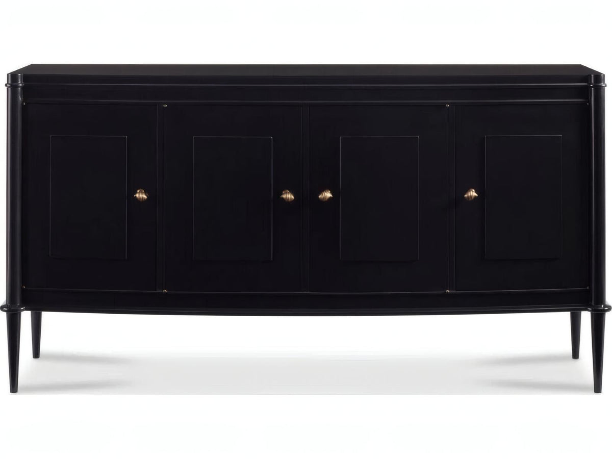 Colvard 72-Inch Beech Wood Sideboard with Brass Hardware