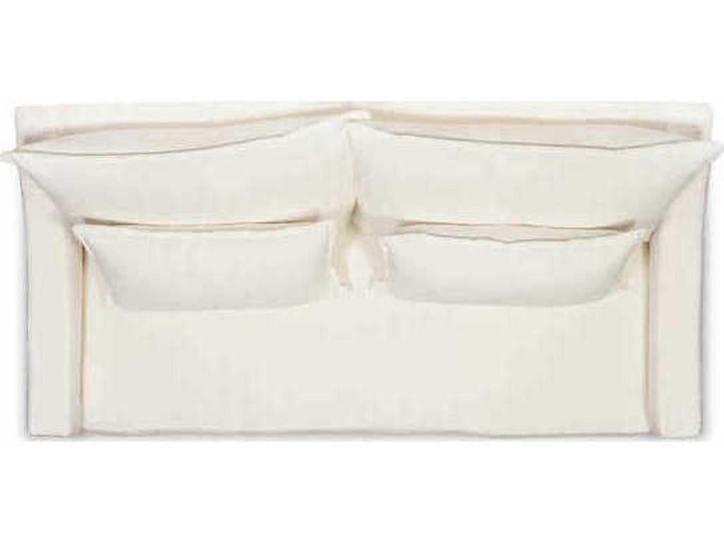 Darcy Upholstered Sofa with Loose Back and Track Arms