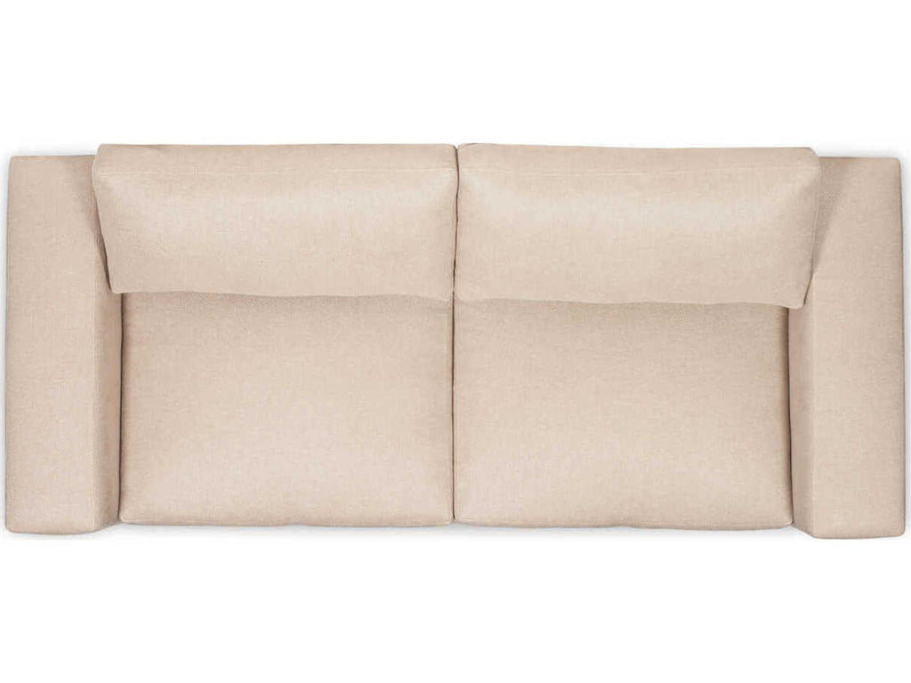 Hov Upholstered Sofa with Down and Feather Blend Cushions