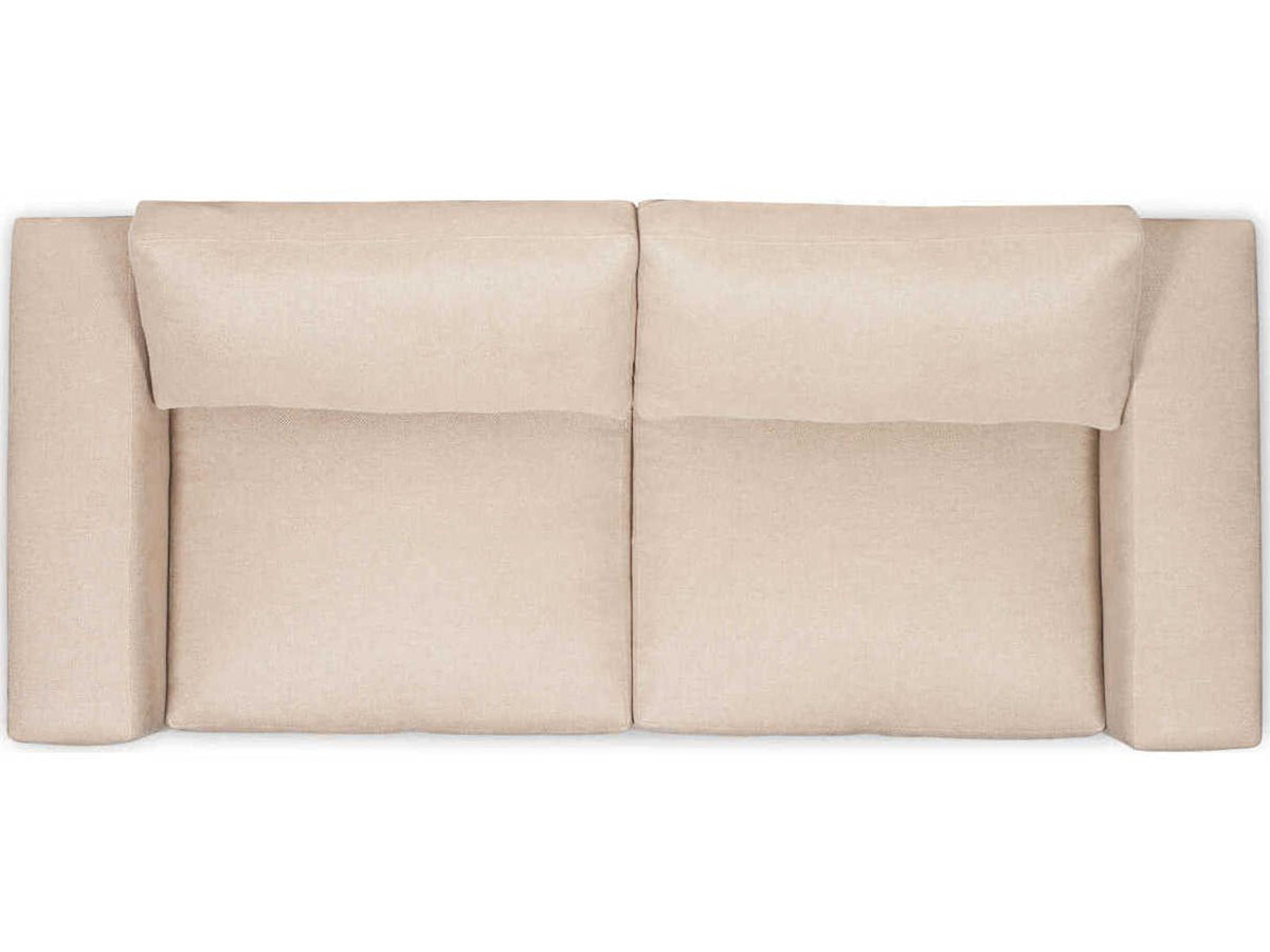 Hov Upholstered Sofa with Down and Feather Blend Cushions
