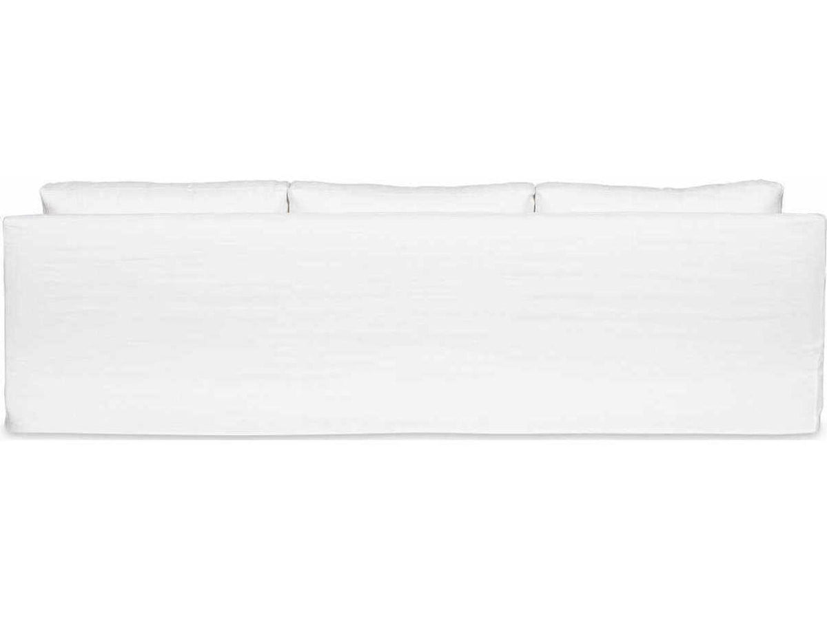 Kathy Upholstered Sofa with Loose Cushions and Optional Slipcover