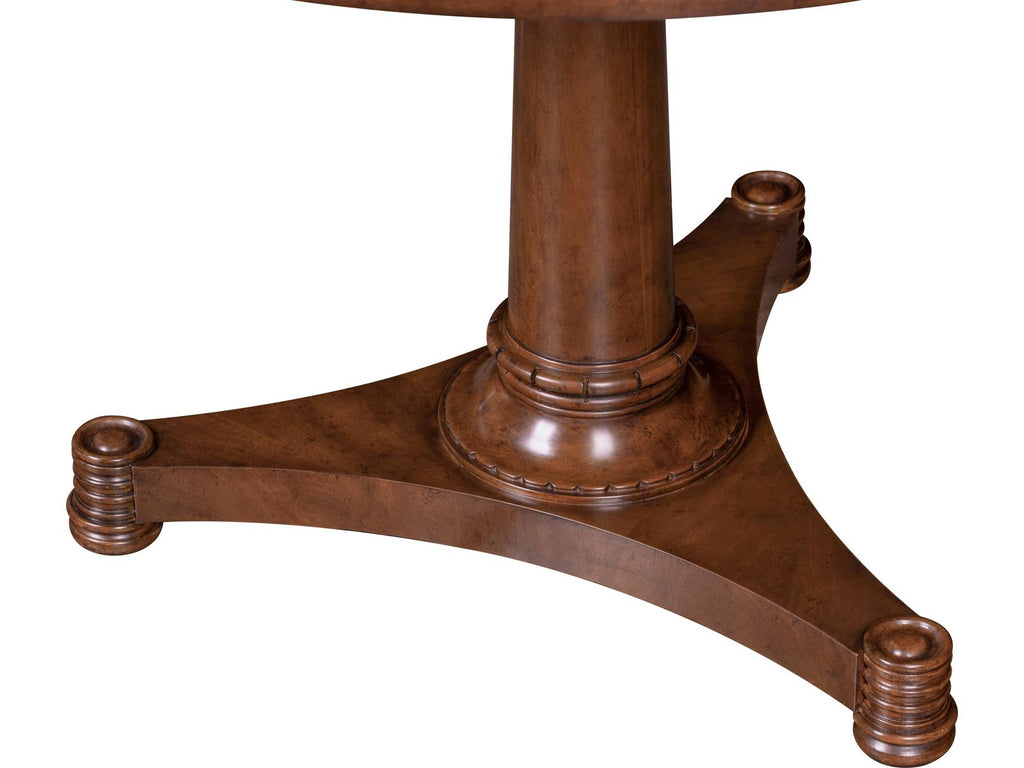 Mg Round Wood End Table