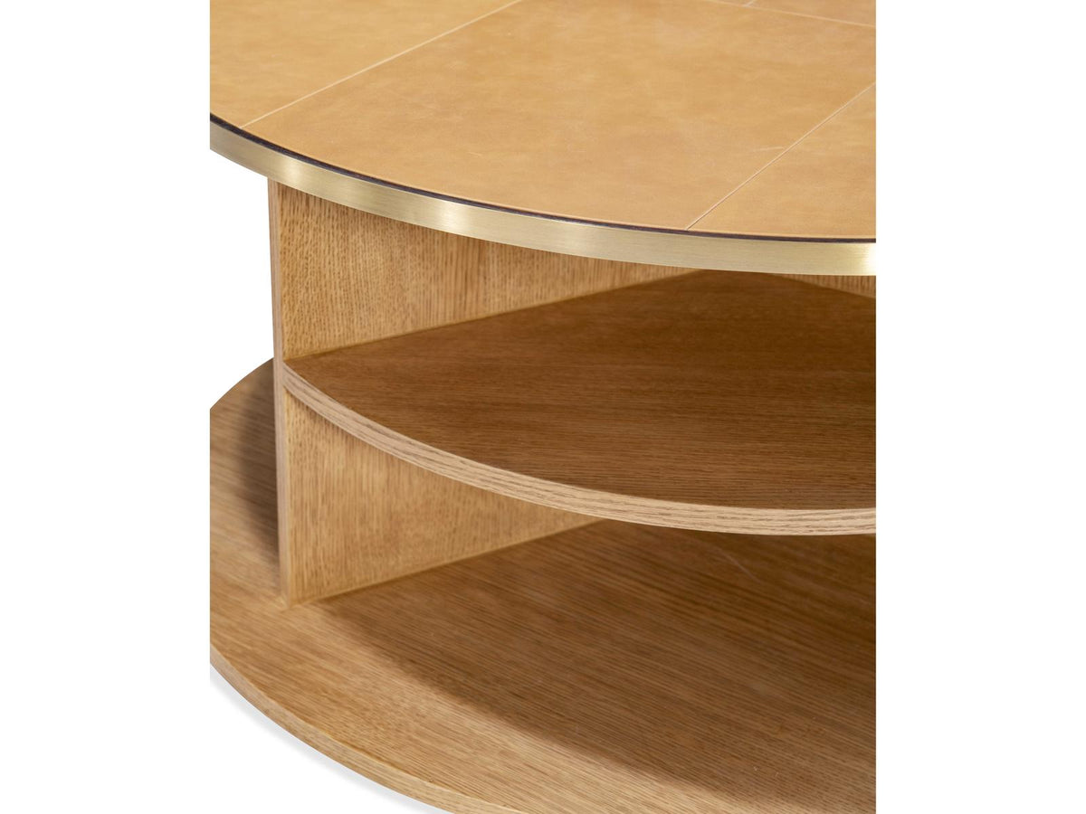 Mg Round Wood Coffee Table