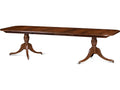 Mg Rectangular Bleached Reeded Wood Dining Table