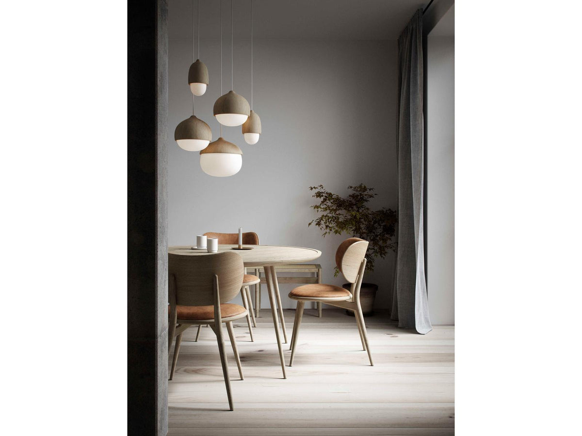 Leather Brown Upholstered Side Dining Chair