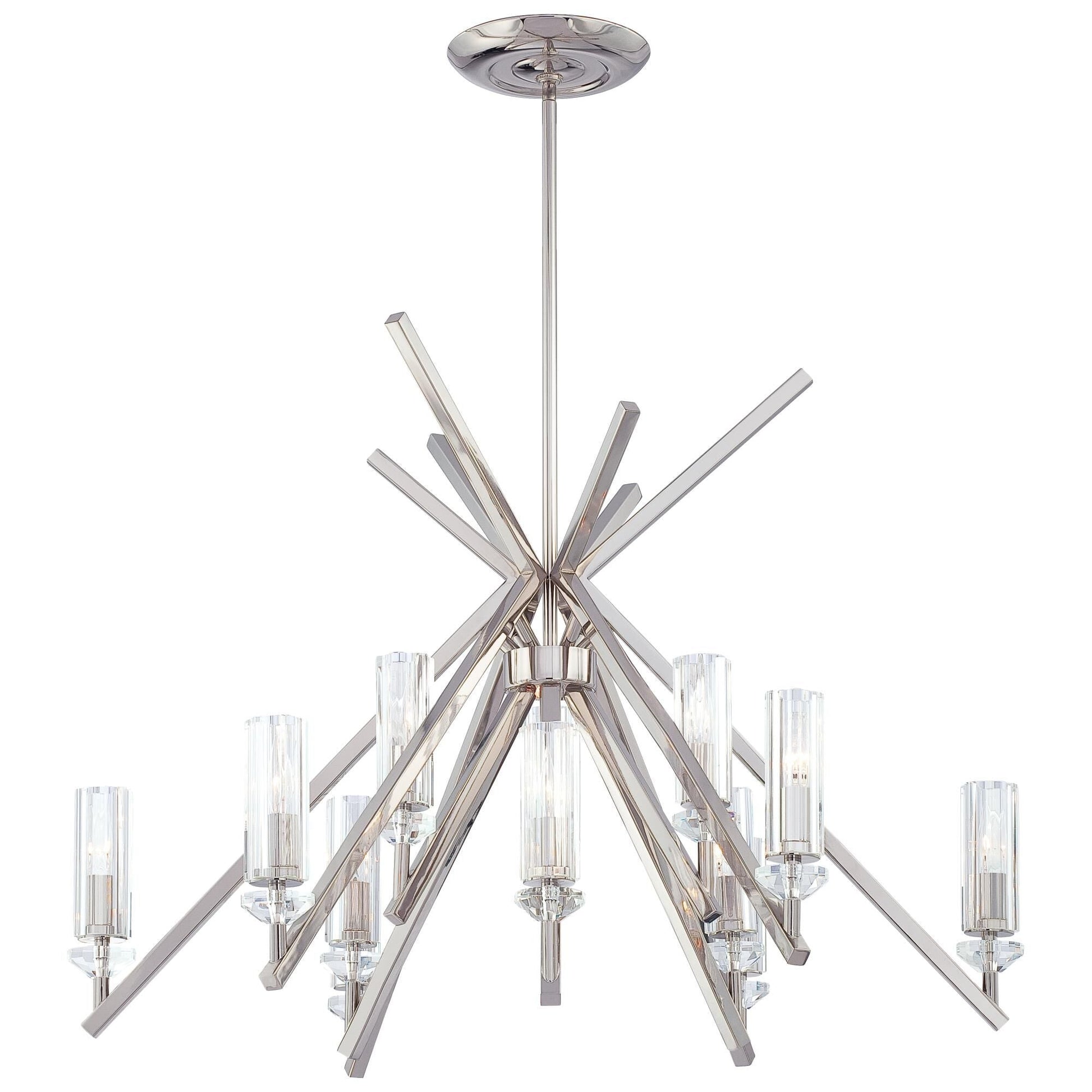 Metropolitan Lighting Fusano 38 Inch 12 Light Chandelier Cp158665