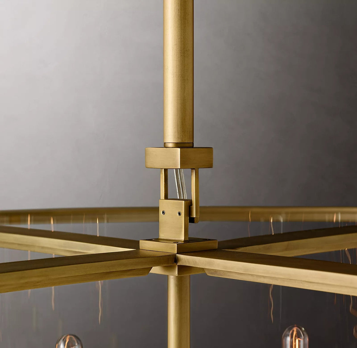 Michael Beck Round Chandelier 55" For Living Room