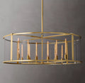Michael Beck Round Chandelier 55" For Living Room