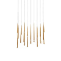 Modern Forms Cascade 54 Inch 23 Light Led Linear Suspension Light Cp427720