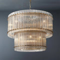 Modern San Marcol Cake Round Luxury Chandelier 37"