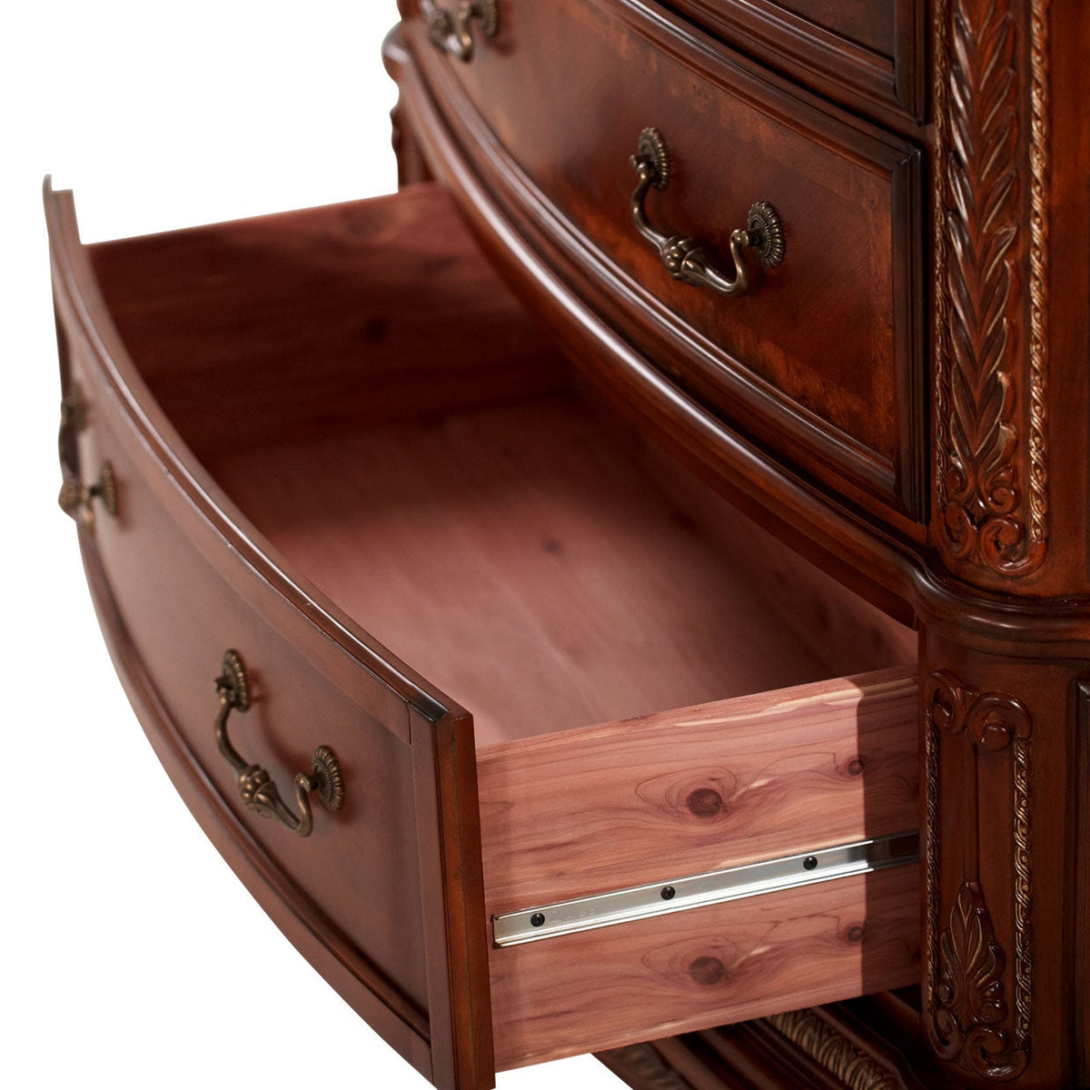 Michael Amini Cortina Vertical Storage Cabinets Chest