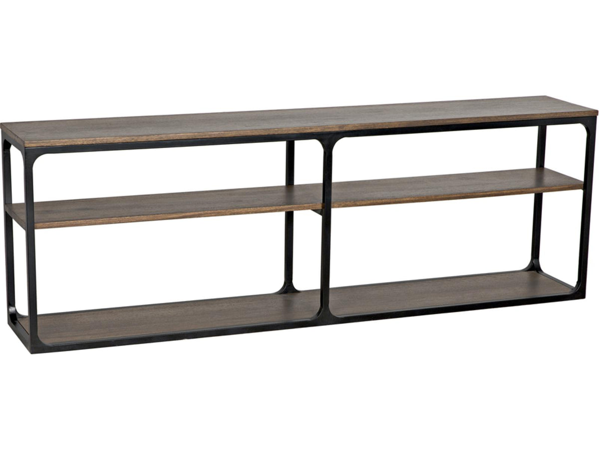 Novie Rectangular Wood Console Table