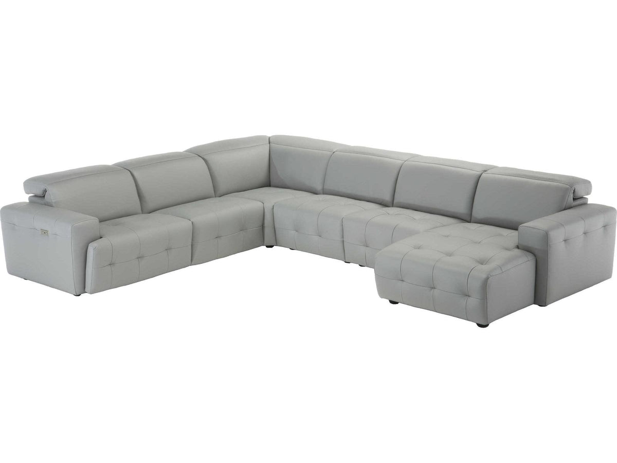 Intenso Leather Sectional Sofa