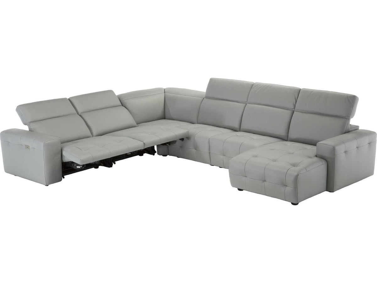 Intenso Leather Sectional Sofa