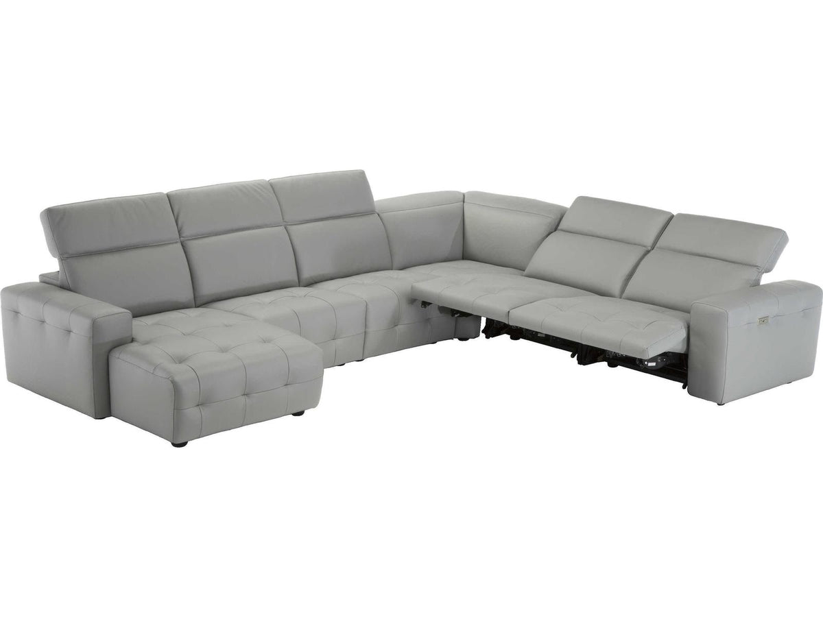 Intenso Leather Sectional Sofa